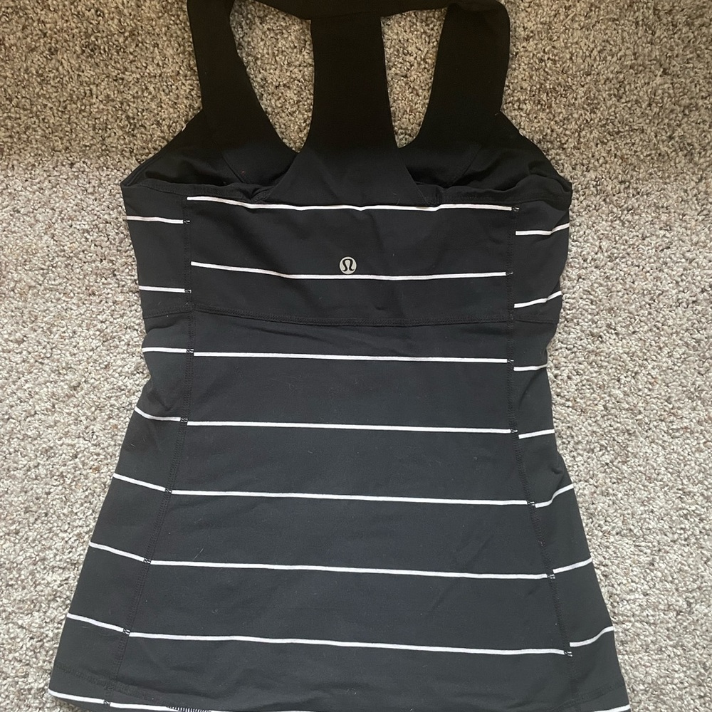 Athletic tops with built in bras